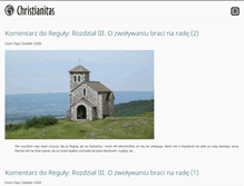 Tablet Screenshot of christianitas.org